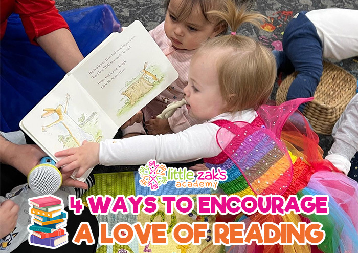 4 ways to encourage a love of reading